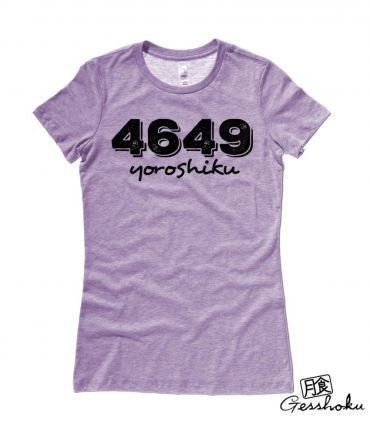 4649 YOROSHIKU Ladies T-shirt