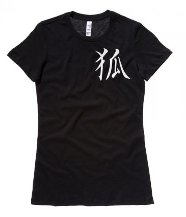 Kitsune Kanji Ladies T-shirt