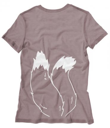 Kitsune Fox Tails Ladies T-shirt