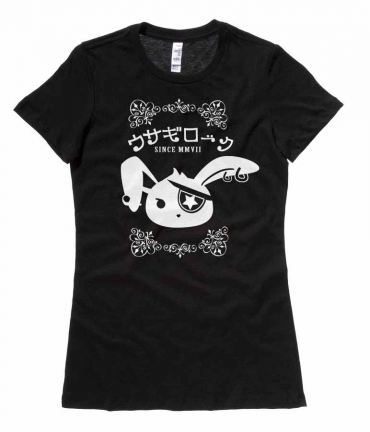 Usagi Rock Jrock Bunny Ladies T-shirt