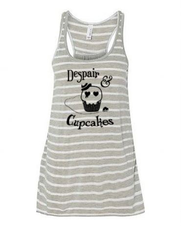 Despair and Cupcakes Flowy Tank Top