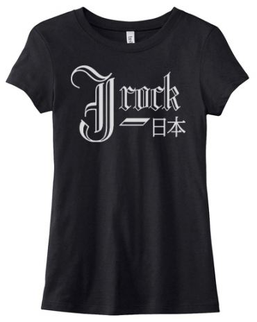 Jrock Kanji Ladies T-shirt
