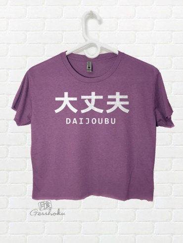 Daijoubu Crop Top T-shirt