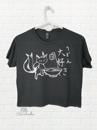 Kitsune Udon Crop Top T-shirt