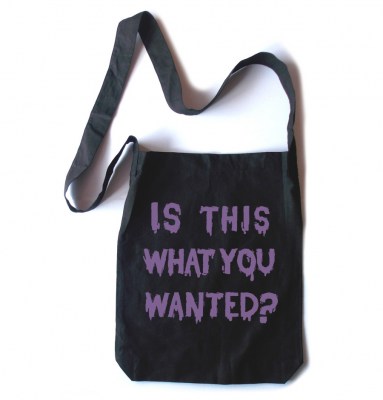 Is ThiS WHaT YoU wANTed? Crossbody Tote Bag