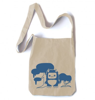 Tricky Yeti's Magical Forest Crossbody Tote Bag