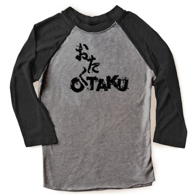 Otaku Anime Raglan T-shirt