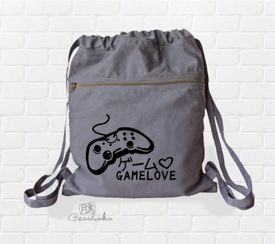 Game Love Cinch Backpack