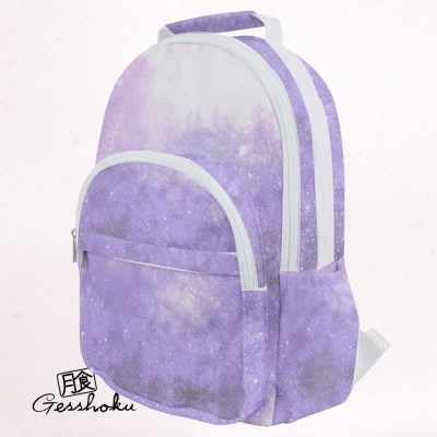 Pastel Purple Galaxy Backpack