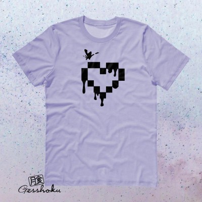 Pixel Drops Heart T-shirt