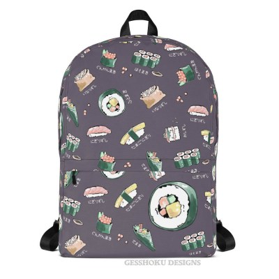 Sushi Menu Classic Backpack with Laptop Sleeve