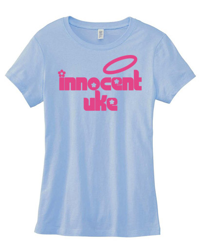 Innocent Uke Ladies T-shirt - Light Blue