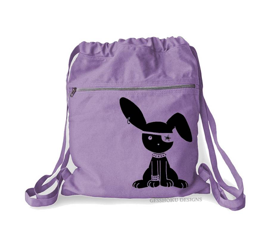 Jrock Bunny Cinch Backpack - Purple