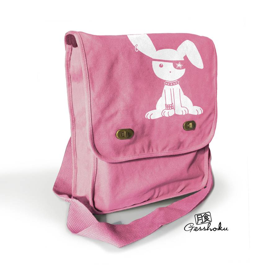 Gothic Jrock Bunny Field Bag - Pink