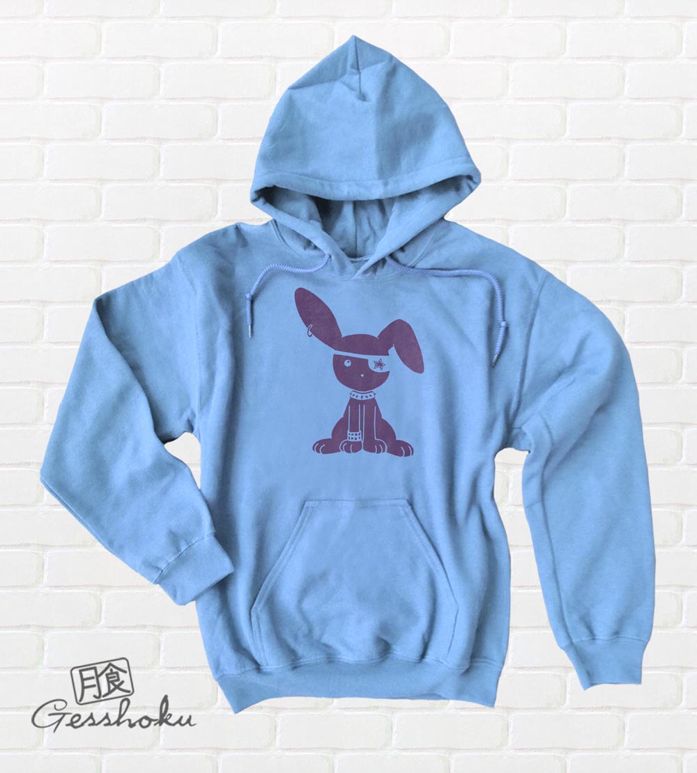 Jrock Bunny Gothic Pullover Hoodie - Light Blue
