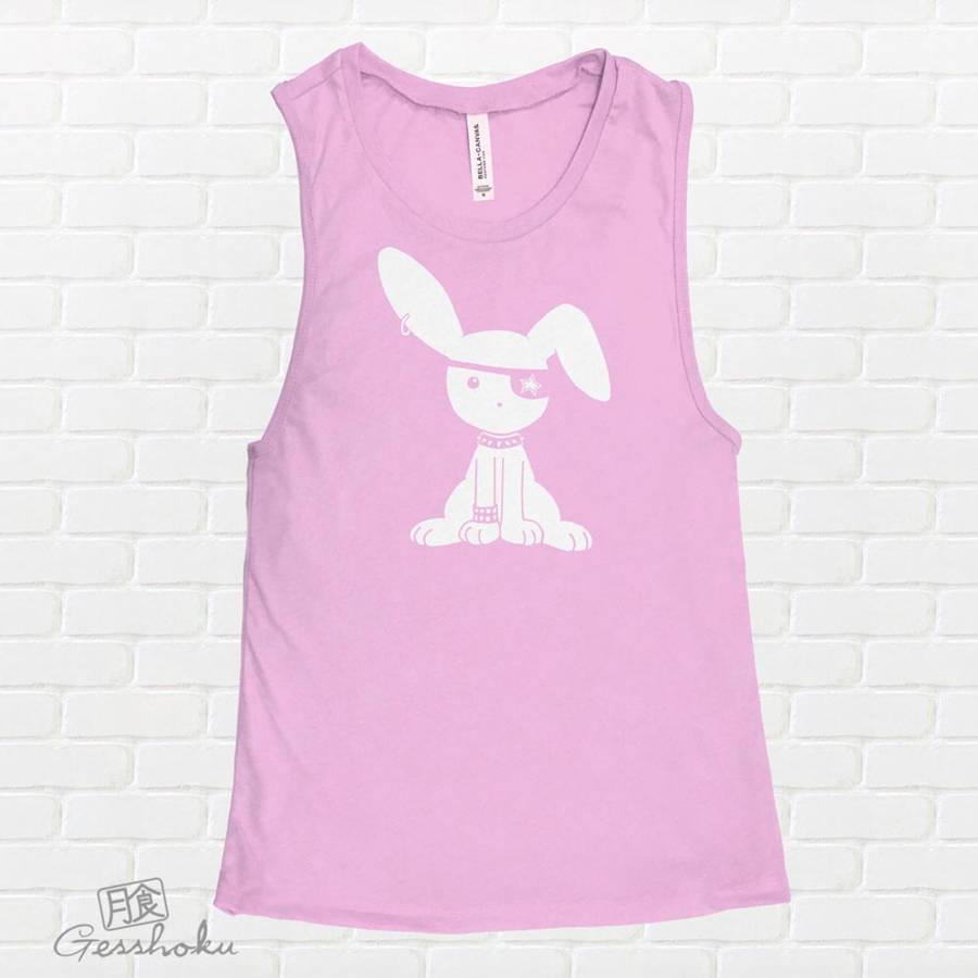 Jrock Bunny Sleeveless Tank Top - Light Pink