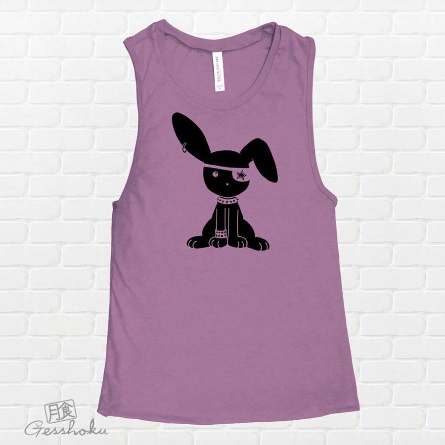 Jrock Bunny Sleeveless Tank Top - Purple