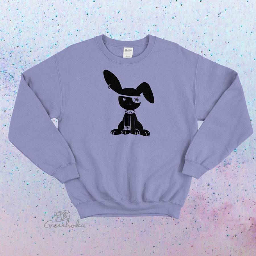 Jrock Bunny Crewneck Sweatshirt - Violet