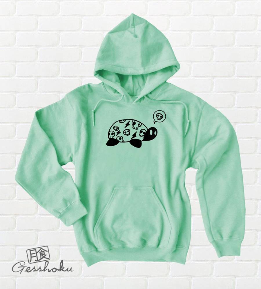 Harajuku Kame Pullover Hoodie - Mint