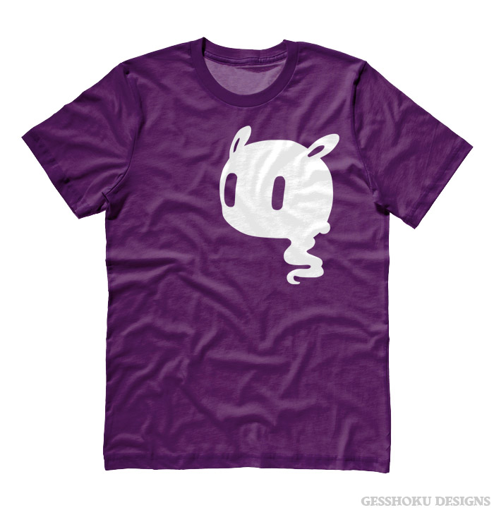 Kawaii Ghost T-shirt - Purple