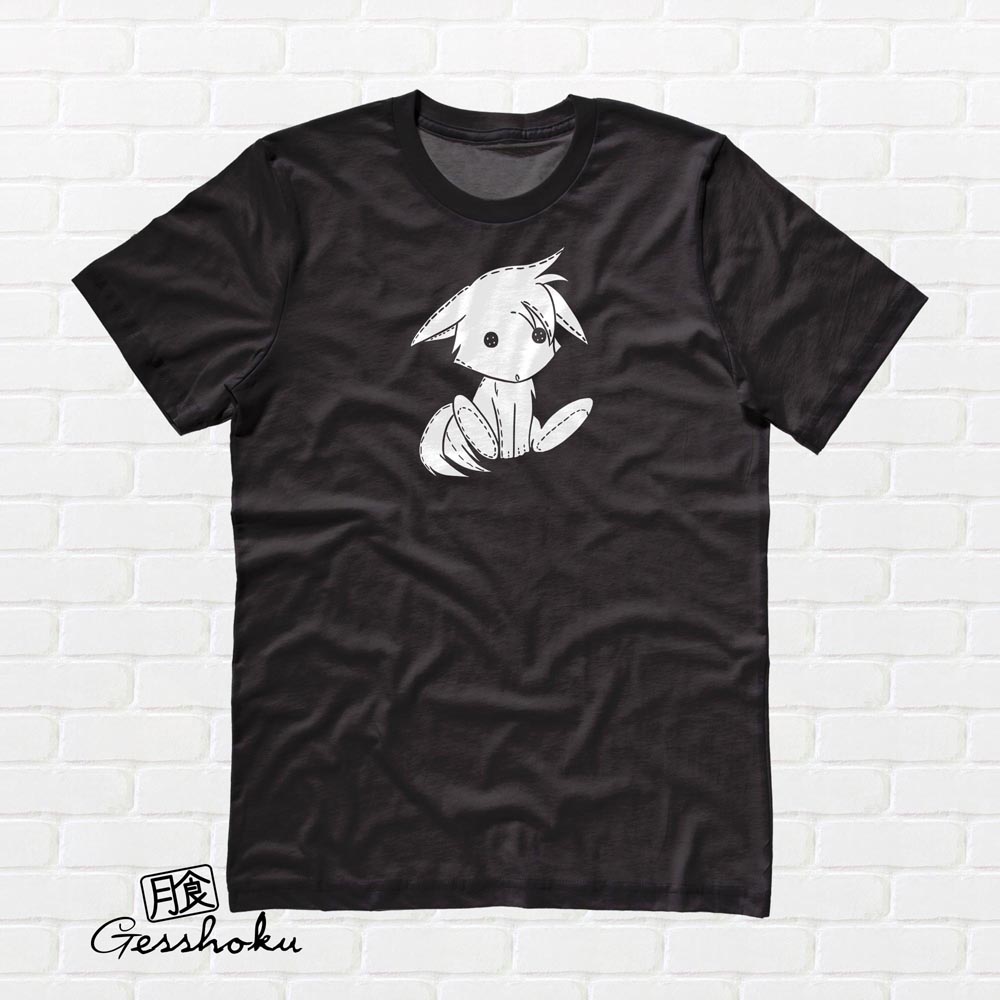 Plush Kitsune T-shirt - Black