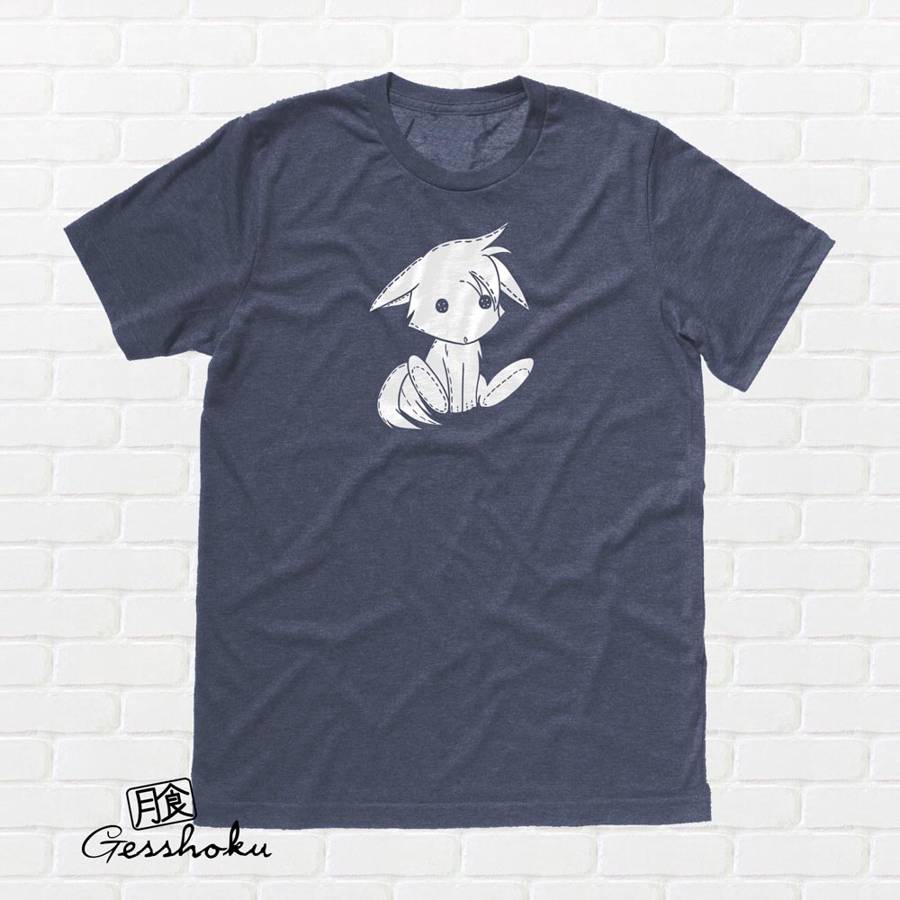 Plush Kitsune T-shirt - Heather Navy