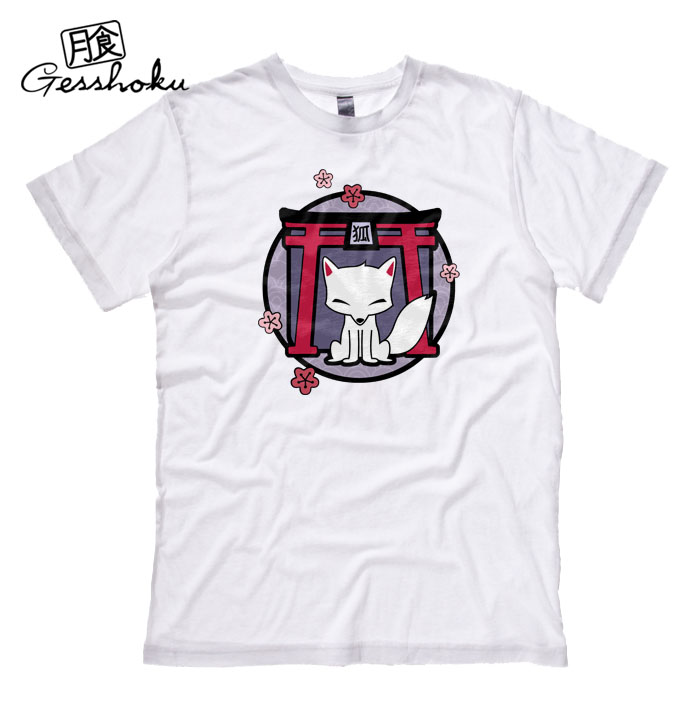 Kitsune Shrine T-shirt - White