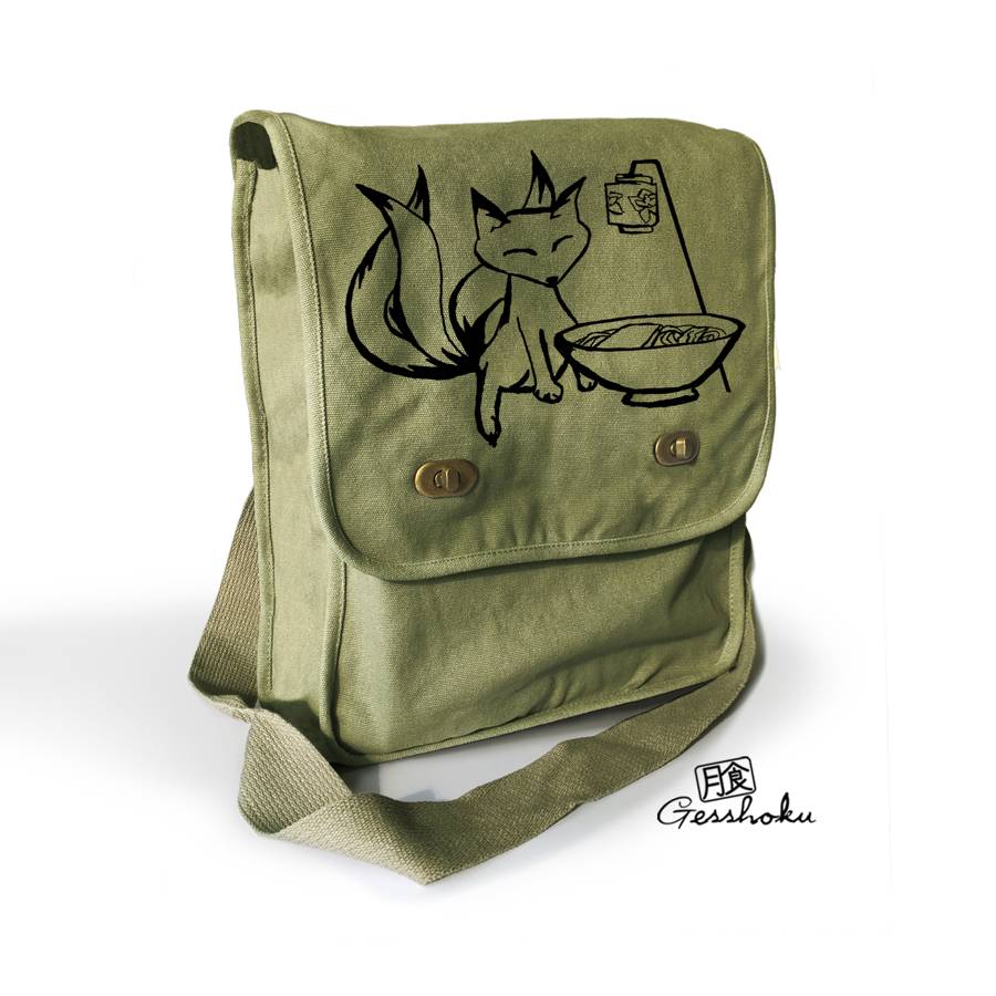 Kitsune Udon Field Bag - Khaki Green