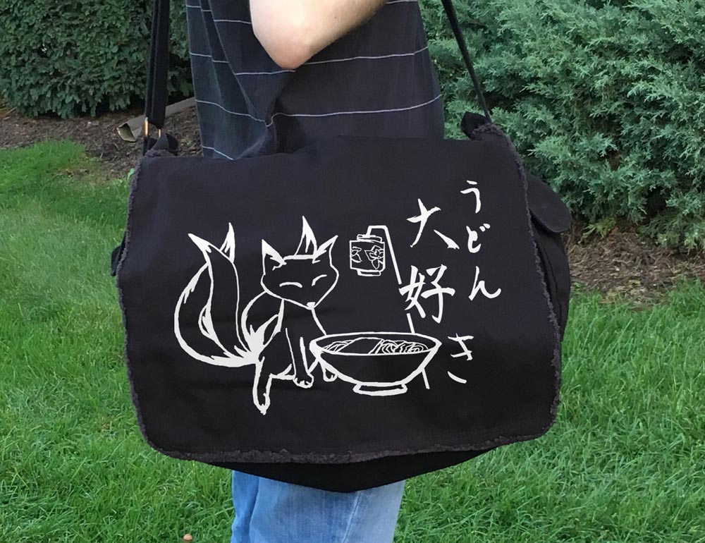 Kitsune Udon Messenger Bag -