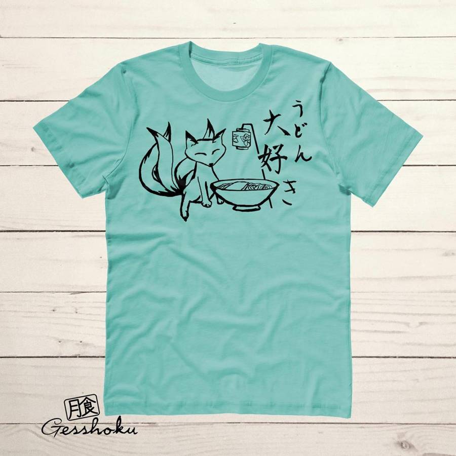 Kitsune Udon T-shirt - Teal