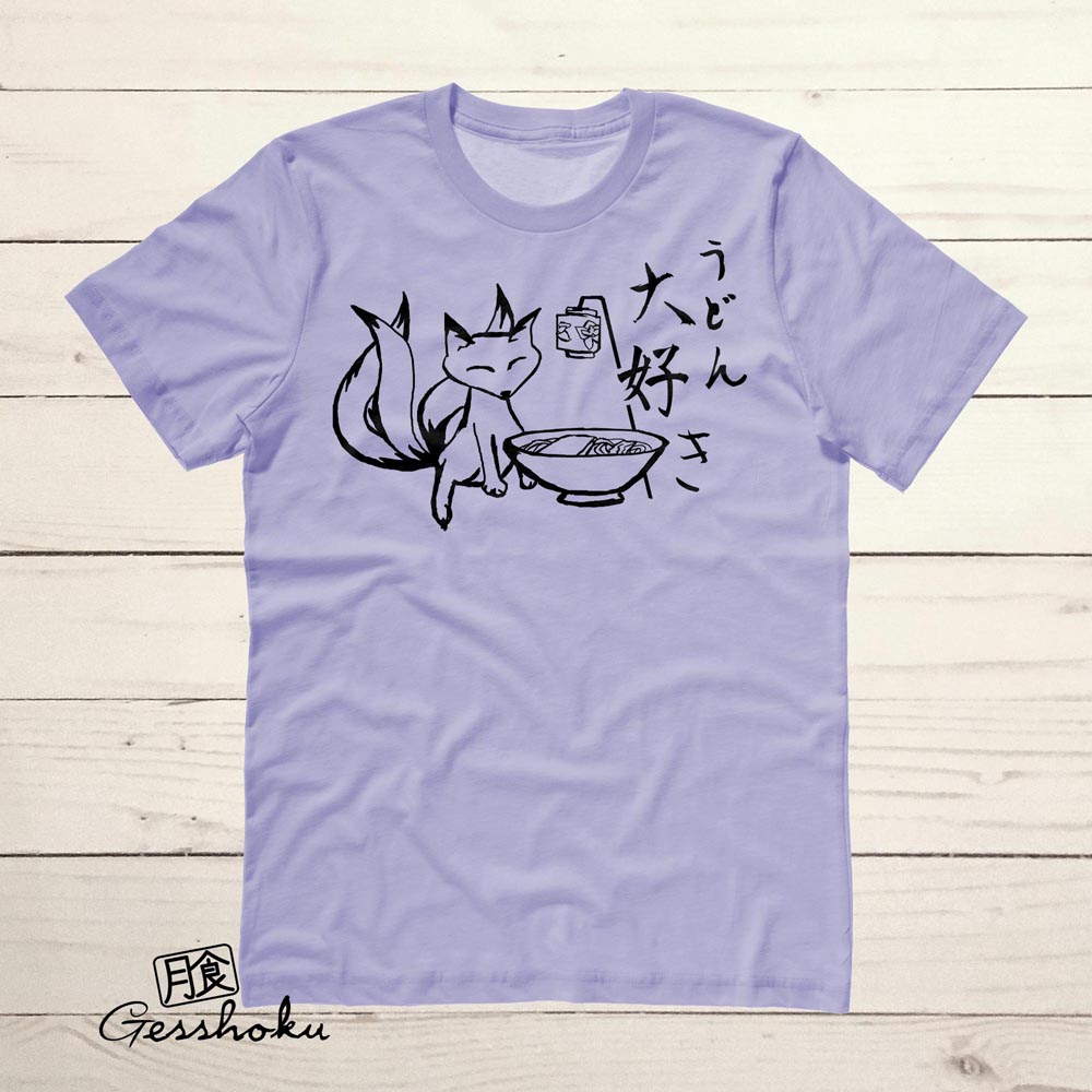 Kitsune Udon T-shirt - Violet