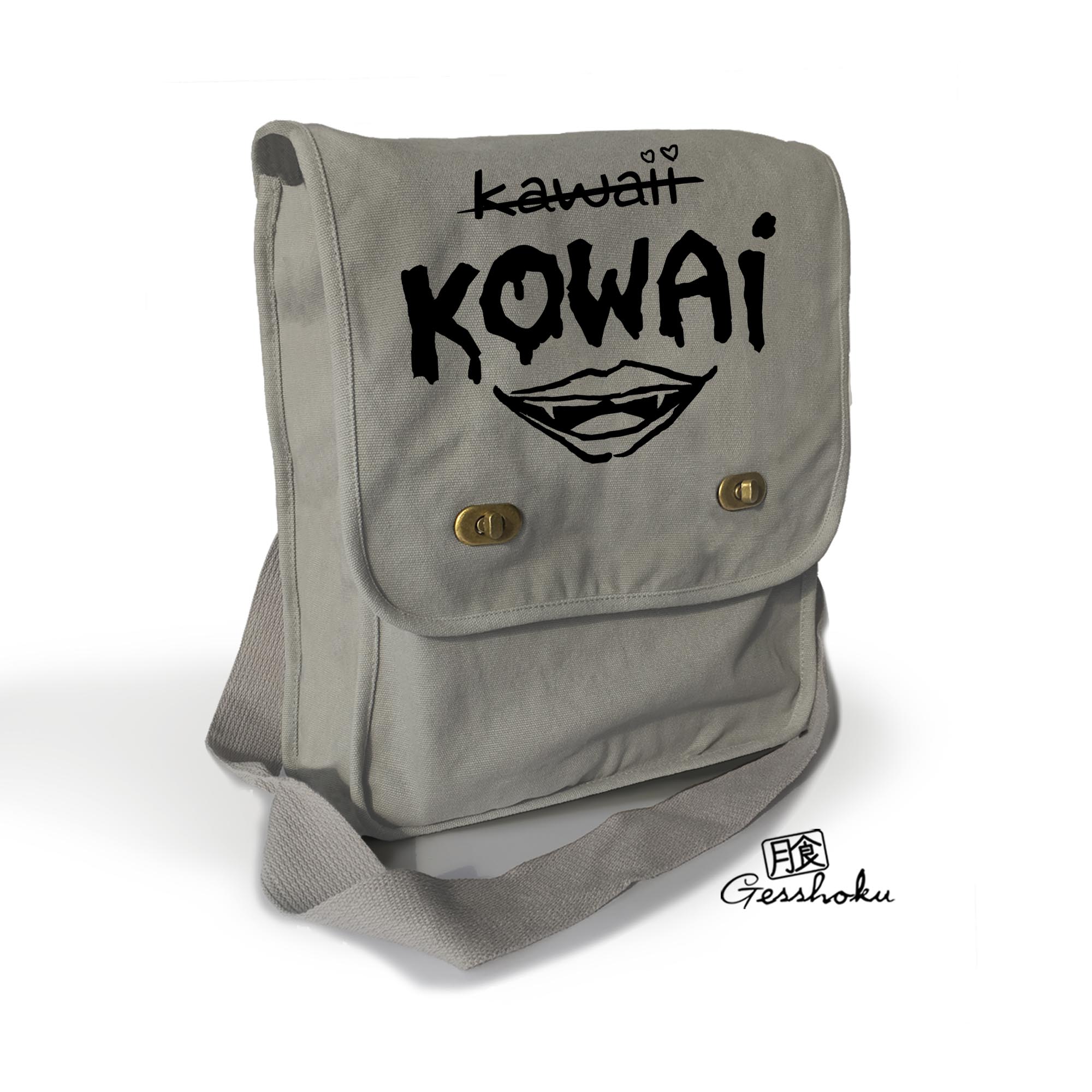 KOWAI not Kawaii Field Bag - Smoke Grey