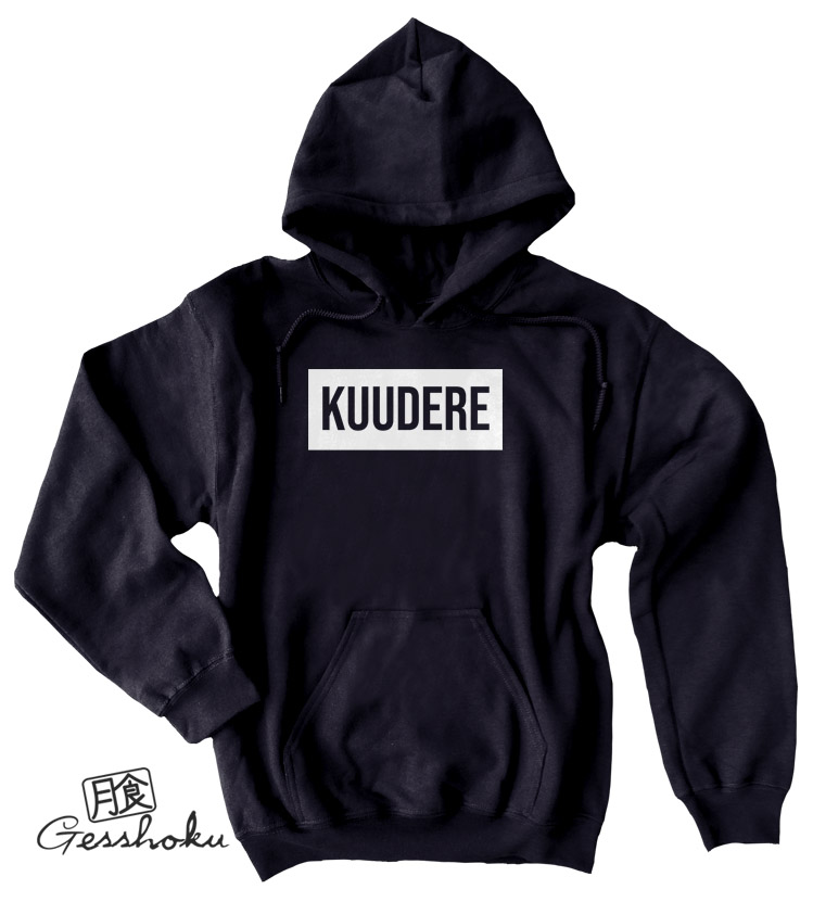 Kuudere Pullover Hoodie - Black