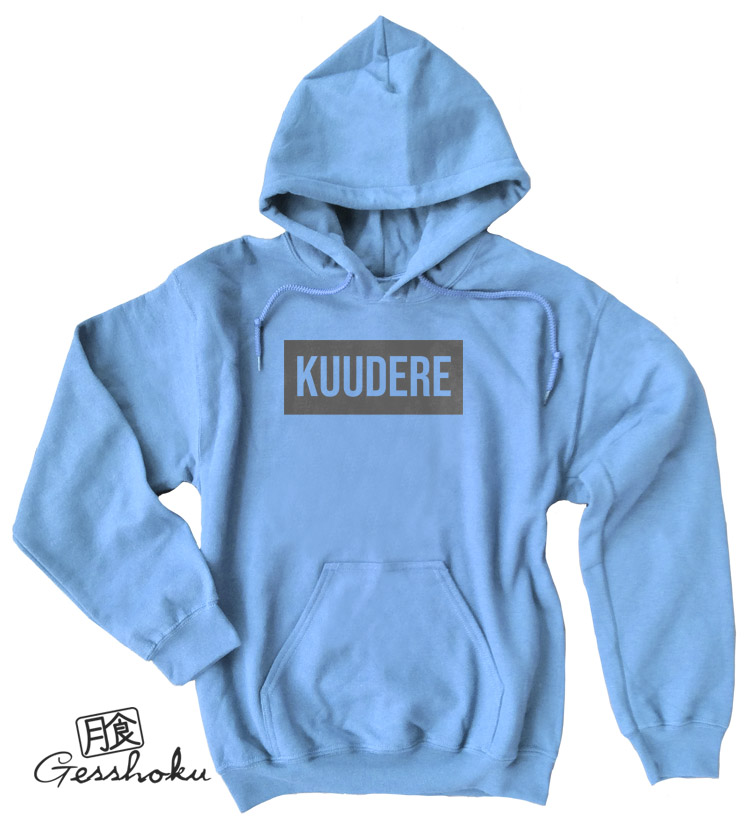 Kuudere Pullover Hoodie - Light Blue