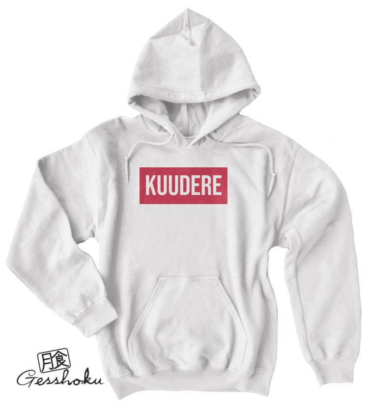 Kuudere Pullover Hoodie - White