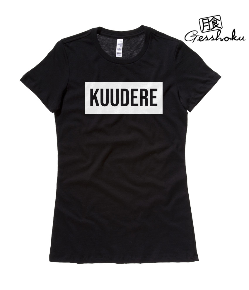 Kuudere Ladies T-shirt - Black