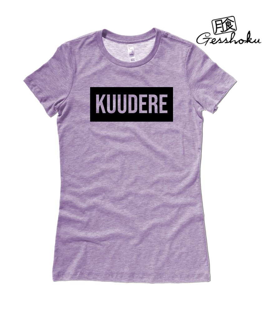 Kuudere Ladies T-shirt - Heather Purple