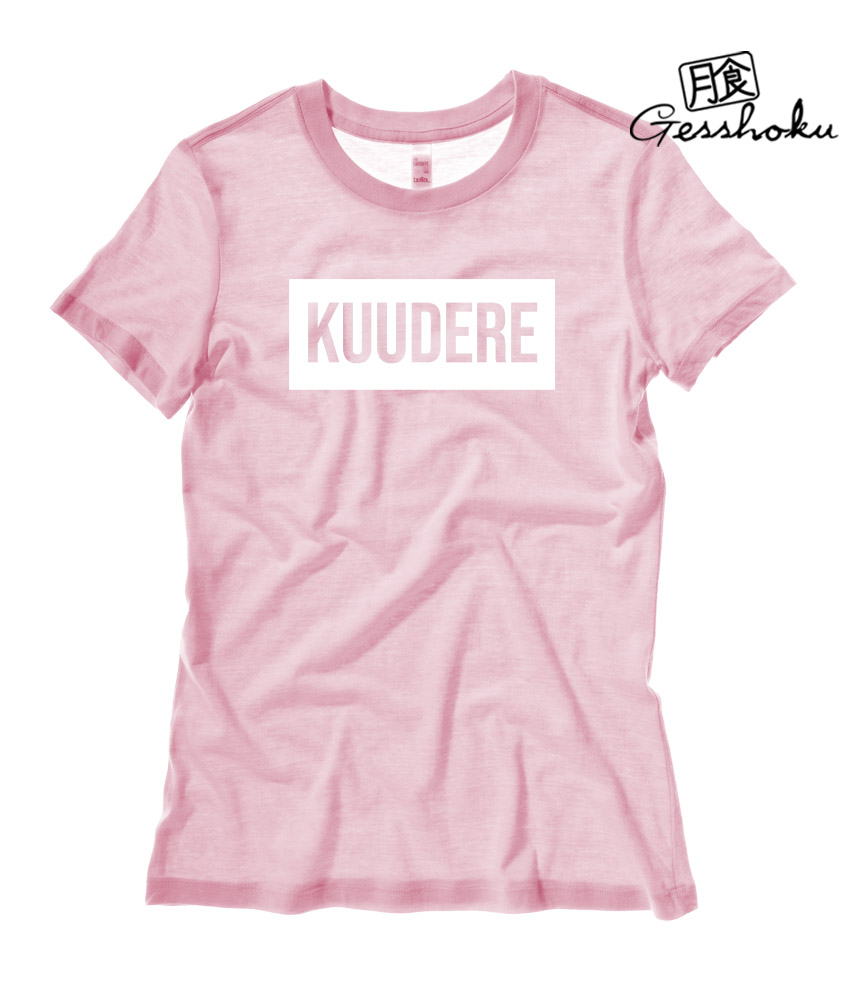 Kuudere Ladies T-shirt - Light Pink