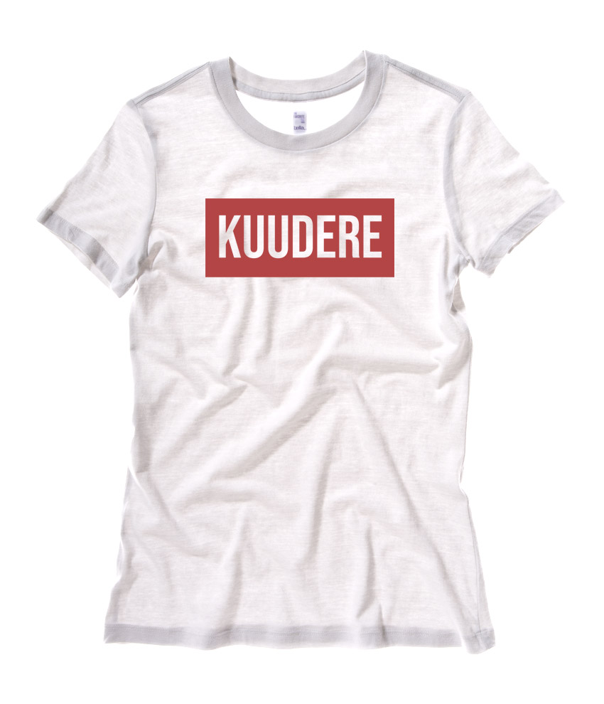 Kuudere Ladies T-shirt - White