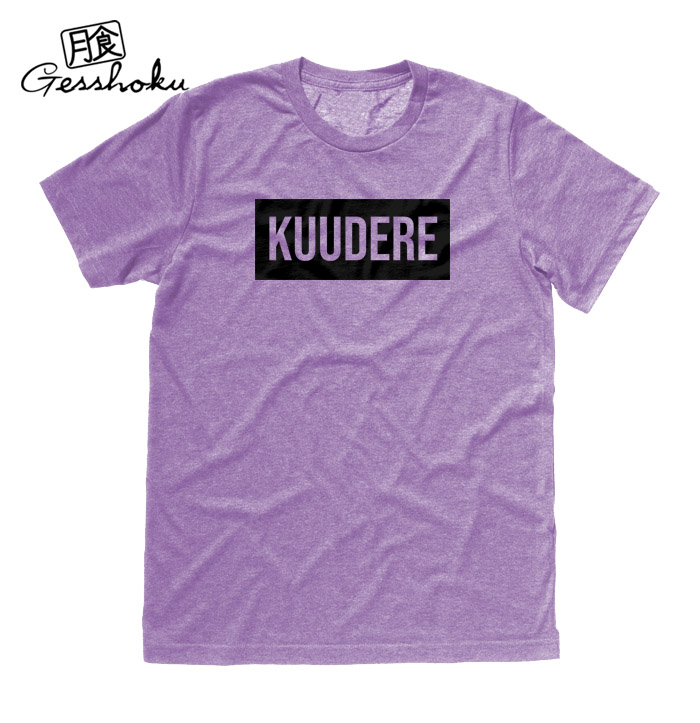 Kuudere T-shirt - Heather Purple