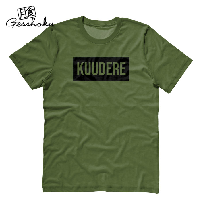 Kuudere T-shirt - Olive Green