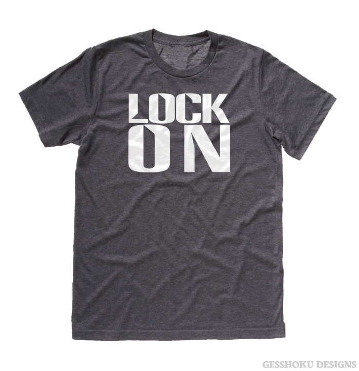 Lock On T-shirt - Charcoal Grey