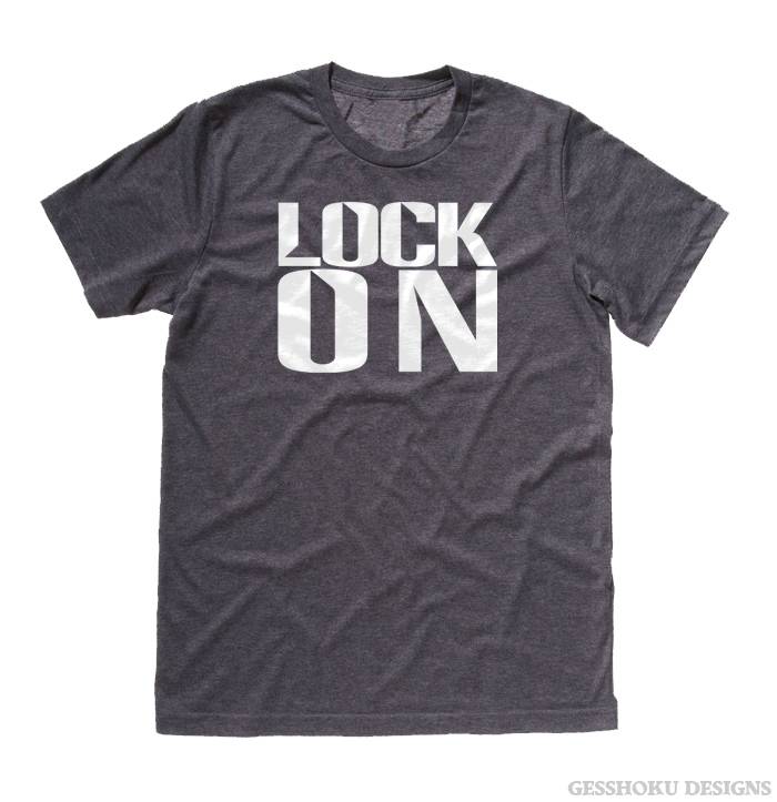 Lock On T-shirt - Charcoal Grey