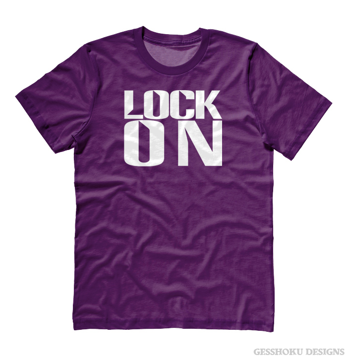Lock On T-shirt - Purple