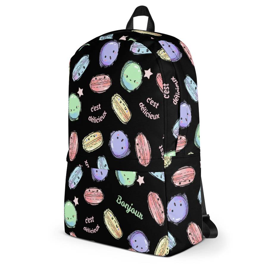 Delicious Macarons Classic Backpack with Laptop Sleeve -