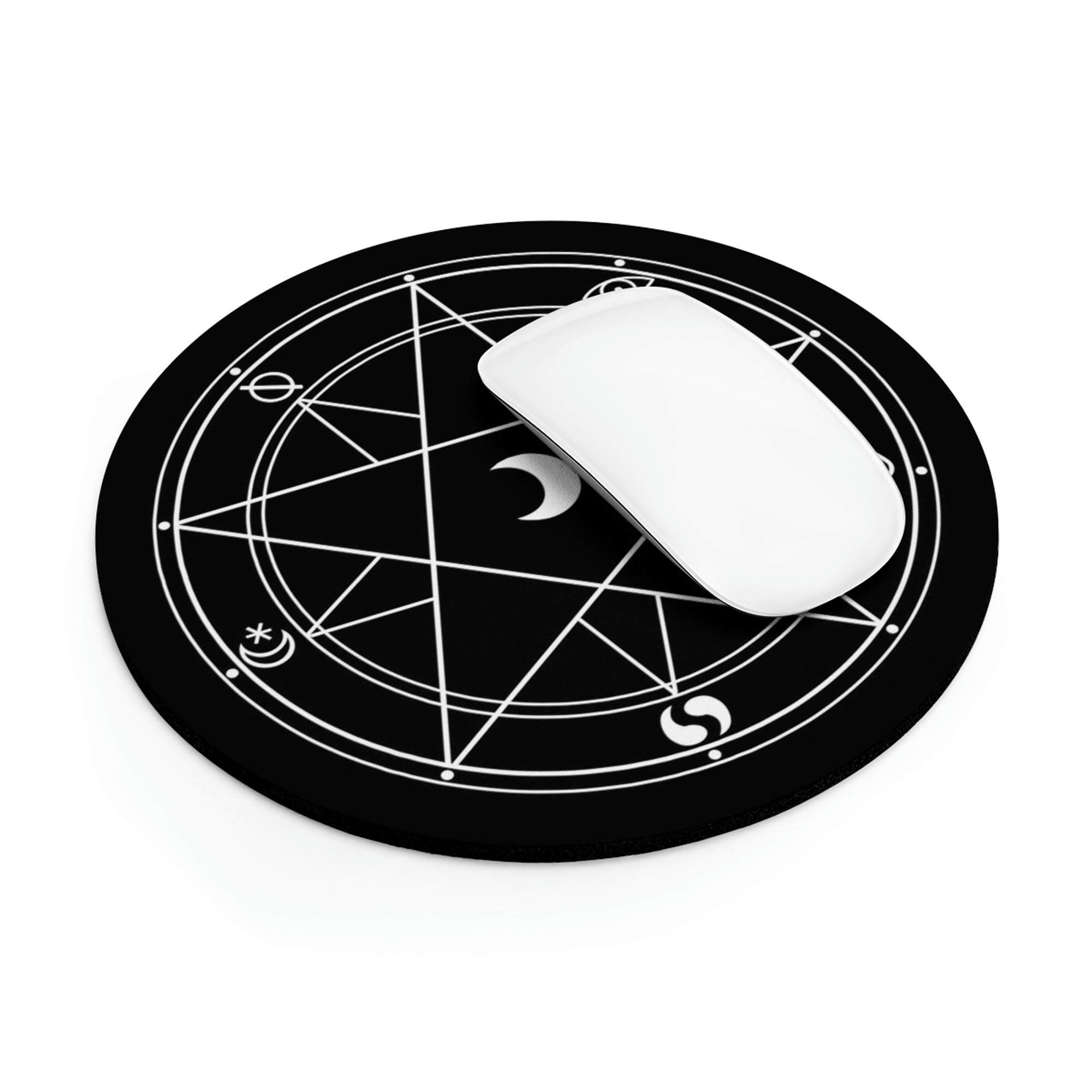 Magic Circle Mouse Pad (Round or Rectangle) -