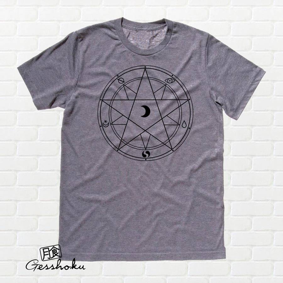 Magic Circle T-shirt - Charcoal Grey