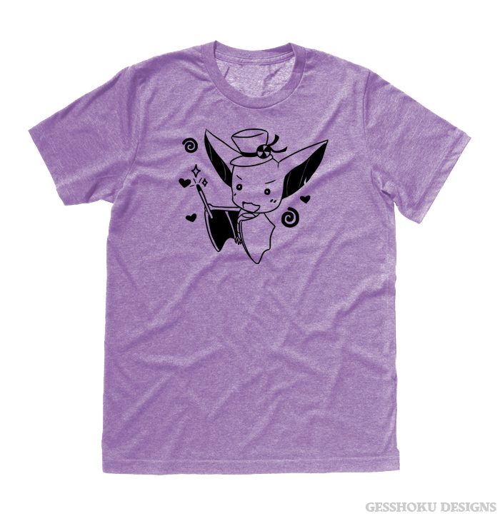 It's Showtime! Magical Bat T-shirt - Heather Purple