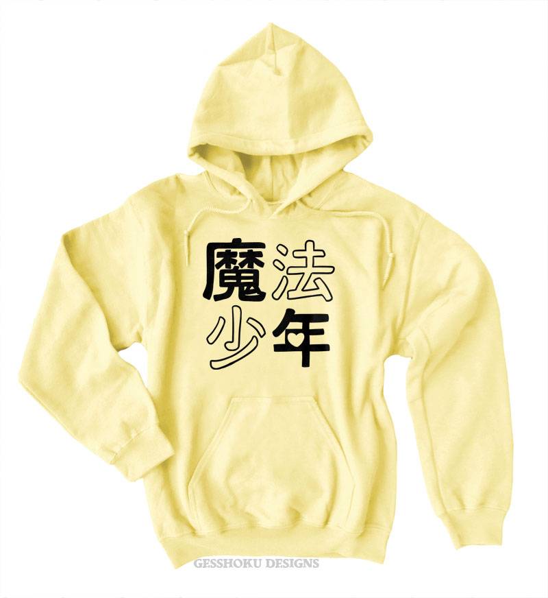 Magical Boy Mahou Shounen Pullover Hoodie - Yellow