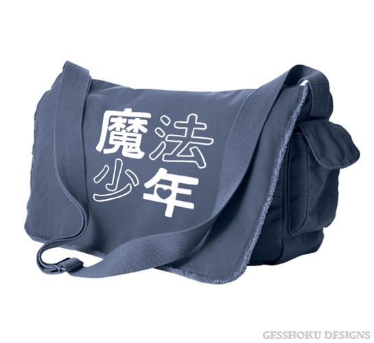 Mahou Shounen Messenger Bag - Denim Blue